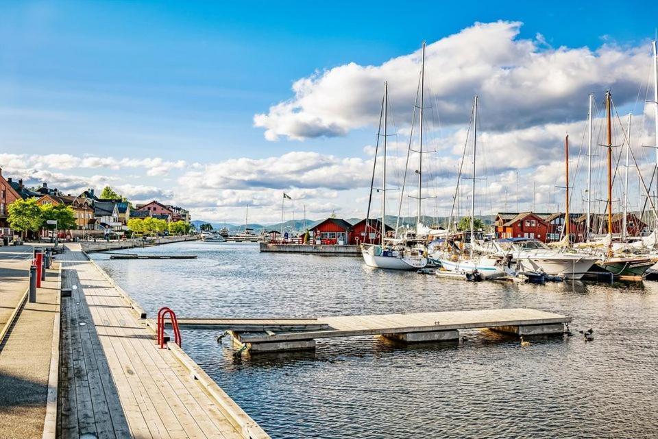 Studio W Centrum Miasta Holmestrand, Norwegia Buitenkant foto