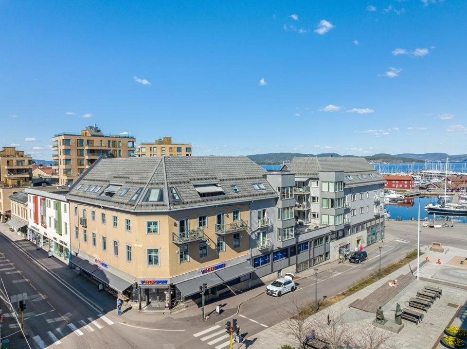 Studio W Centrum Miasta Holmestrand, Norwegia Buitenkant foto