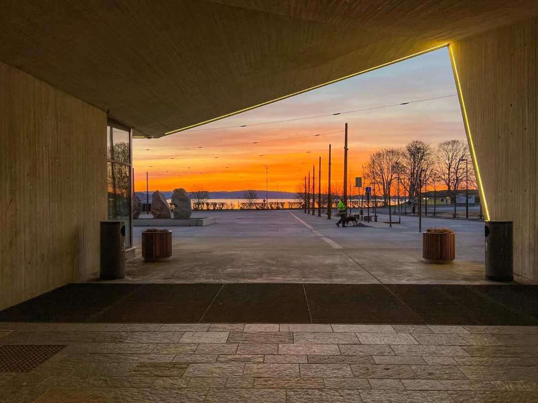 Studio W Centrum Miasta Holmestrand, Norwegia Buitenkant foto